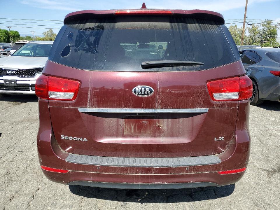 Продажа на аукционе авто 2017 Kia Sedona, vin: KNDMB5C18H6266288, номер лота: 57201226
