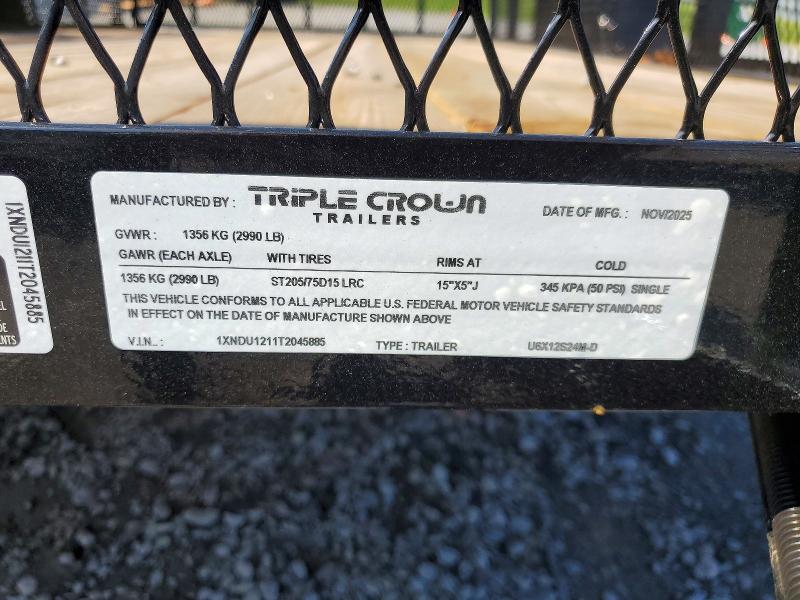 Продаж на аукціоні авто 2026 Triple Crown Unknown, vin: 1XNDU1211T2045885, номер лоту: 56426146
