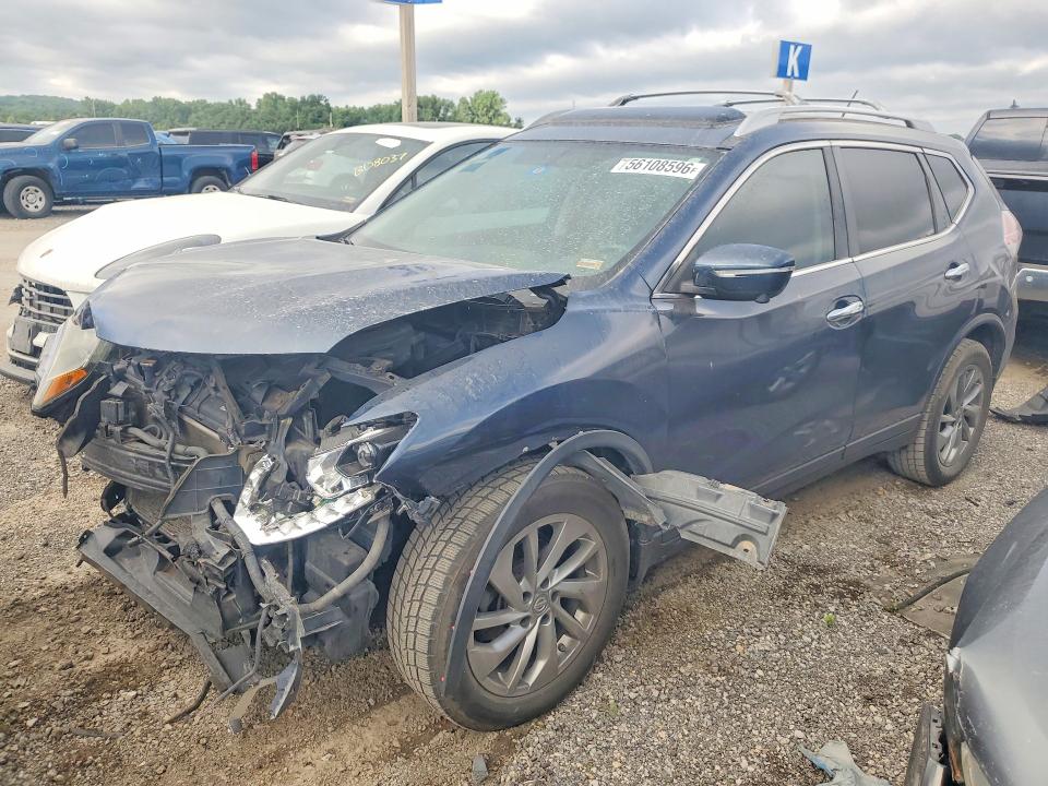 Aukcja sprzedaży 2015 Nissan Rogue, vin: 5N1AT2MT7FC887742, numer aukcji: 56108596