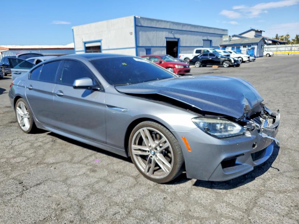 2014 Bmw 640 მანქანა იყიდება აუქციონზე, vin: WBA6A0C51ED317619, აუქციონის ნომერი: 58596136