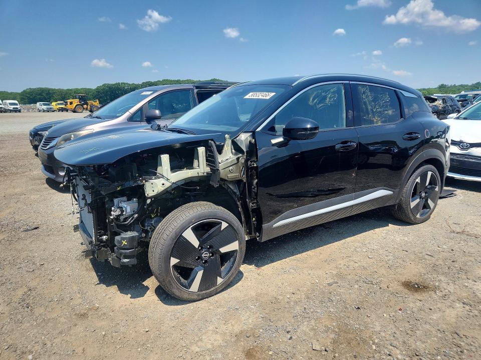 58532466 :رقم المزاد ، 3N8AP6DB6SL378185 vin ، 2025 Nissan Kicks مزاد بيع
