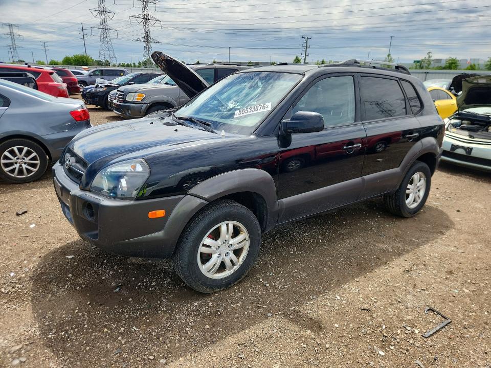55533076 :رقم المزاد ، KM8JN72D77U483502 vin ، 2007 Hyundai Tucson مزاد بيع