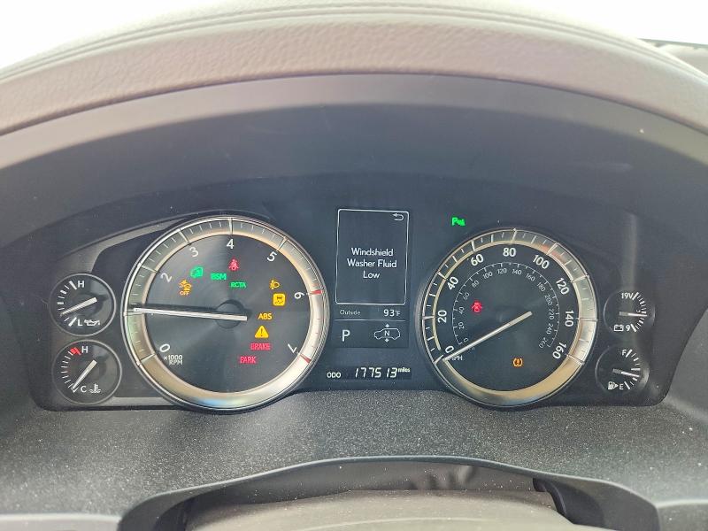 2017 Lexus Lx მანქანა იყიდება აუქციონზე, vin: JTJHY7AX4H4231730, აუქციონის ნომერი: 58599106