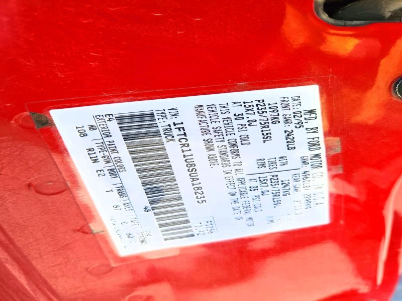 Aukcja sprzedaży 1995 Ford Ranger, vin: 1FTCR11U8SUA18235, numer aukcji: 56931686