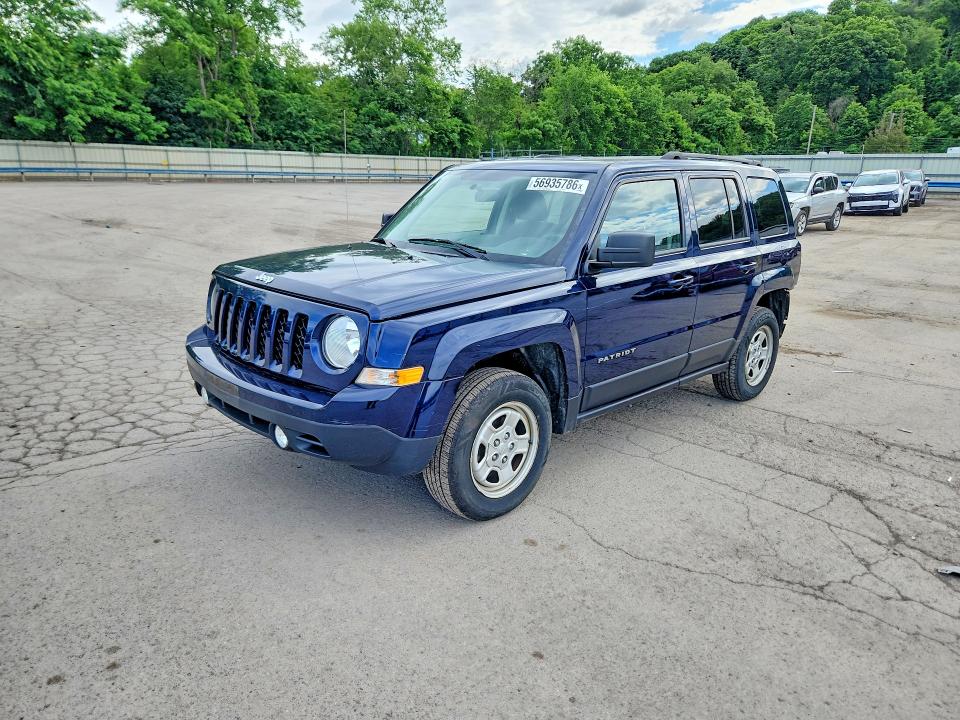 Продажа на аукционе авто 2015 Jeep Patriot, vin: 1C4NJRBB9FD155685, номер лота: 56935786