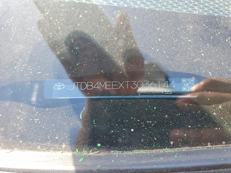 2026 Toyota Corolla მანქანა იყიდება აუქციონზე, vin: JTDB4MEEXT3036144, აუქციონის ნომერი: 55012016