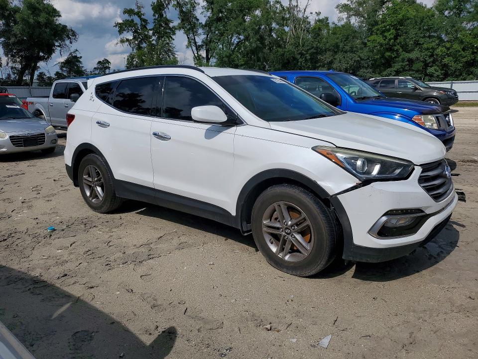 55125456 :رقم المزاد ، 5NMZU3LB7HH010272 vin ، 2017 Hyundai Santa Fe Sport مزاد بيع