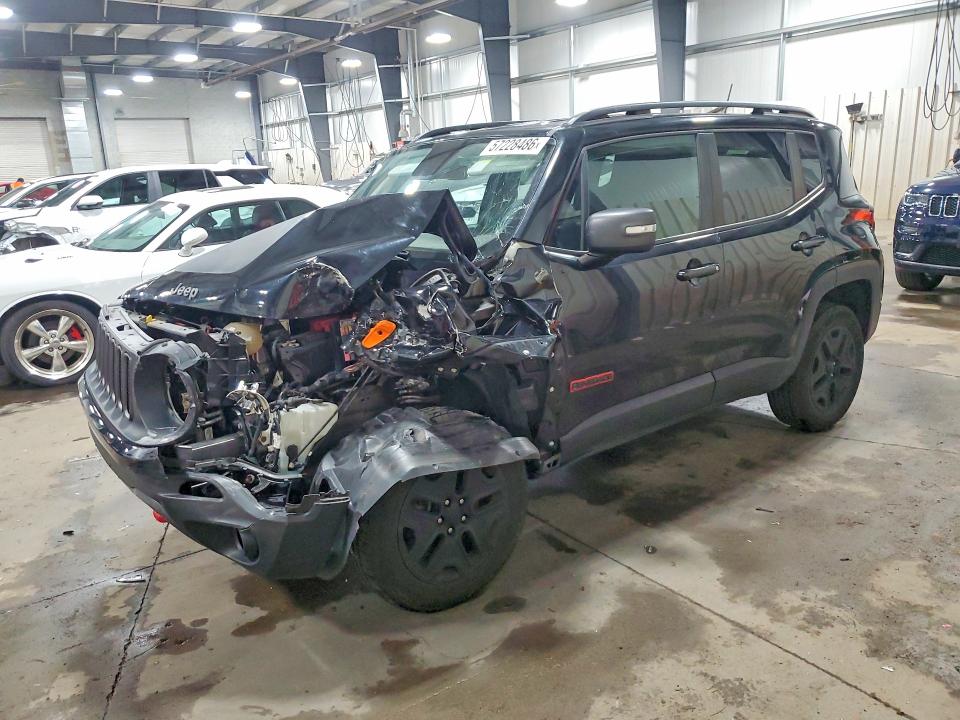 Aukcja sprzedaży 2018 Jeep Renegade, vin: ZACCJBCB7JPH37274, numer aukcji: 57228486