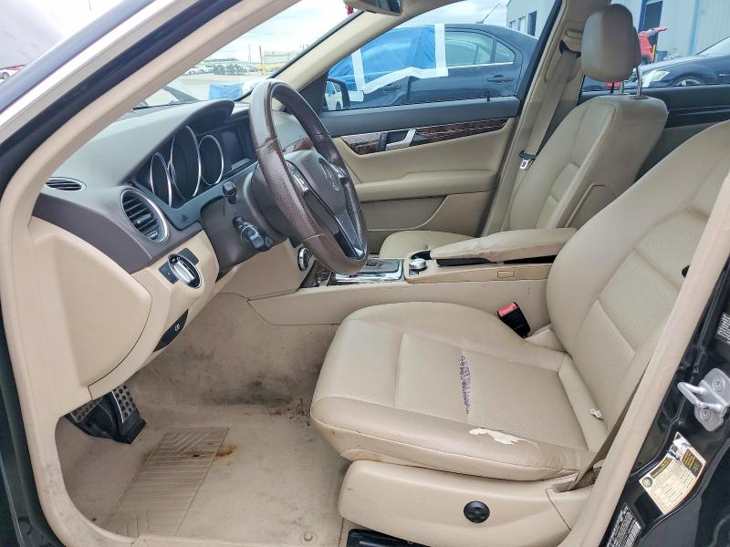 Продаж на аукціоні авто 2012 Mercedes-benz C, vin: WDDGF4HB4CR232391, номер лоту: 58441346