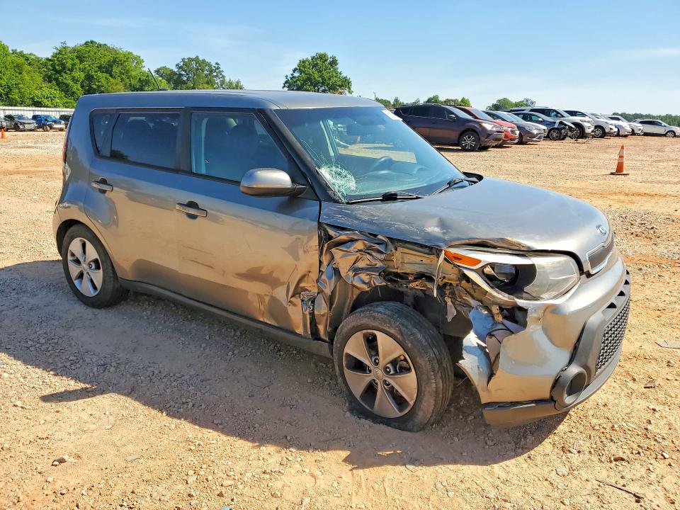 2016 Kia Soul მანქანა იყიდება აუქციონზე, vin: KNDJN2A27G7273570, აუქციონის ნომერი: 56227306