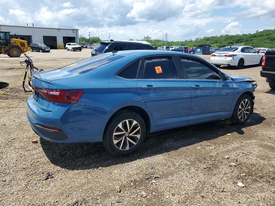 Продаж на аукціоні авто 2025 Volkswagen Jetta, vin: 3VW5X7BU0SM040456, номер лоту: 55621856