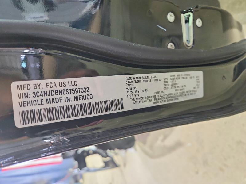 2025 Jeep Compass მანქანა იყიდება აუქციონზე, vin: 3C4NJDBN0ST597532, აუქციონის ნომერი: 57717536