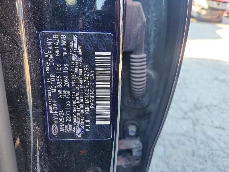 Aukcja sprzedaży 2024 Hyundai Elantra, vin: KMHLM4DG9RU742799, numer aukcji: 58651046