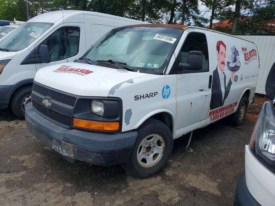 Продаж на аукціоні авто 2007 Chevrolet Express G1500, vin: 1GCFG15X371149556, номер лоту: 59201596