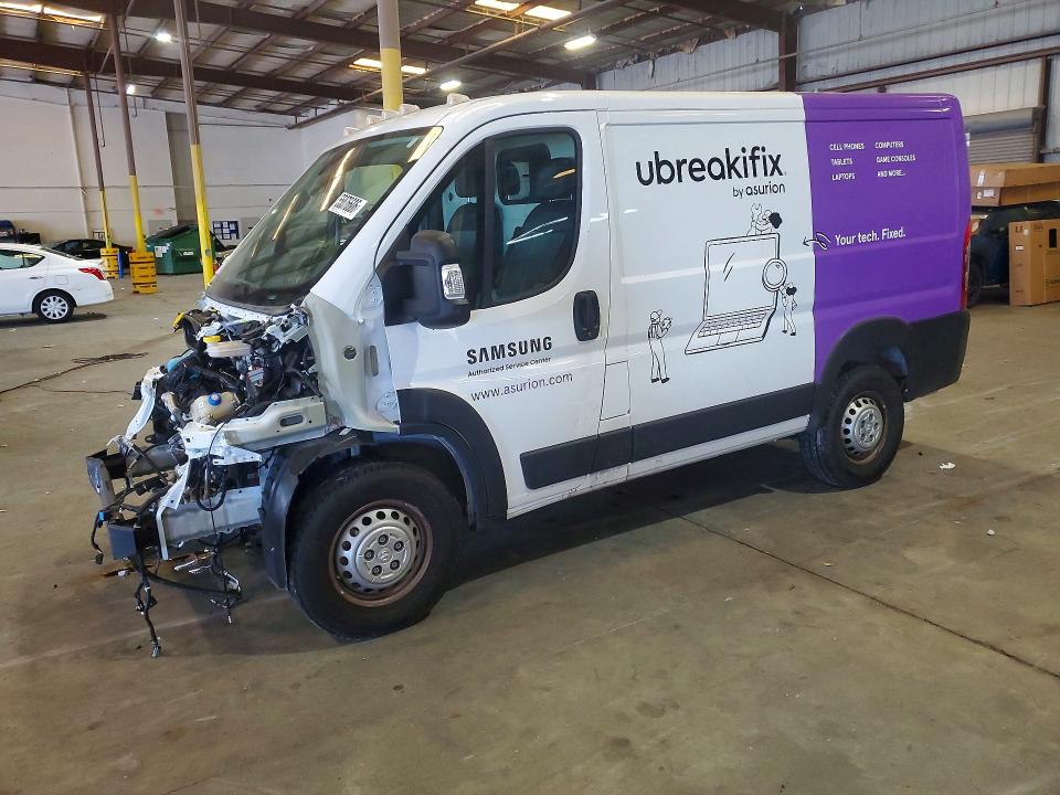 55076606 :رقم المزاد ، 3C6LRVNG7SE545118 vin ، 2025 Ram Promaster 1500 مزاد بيع