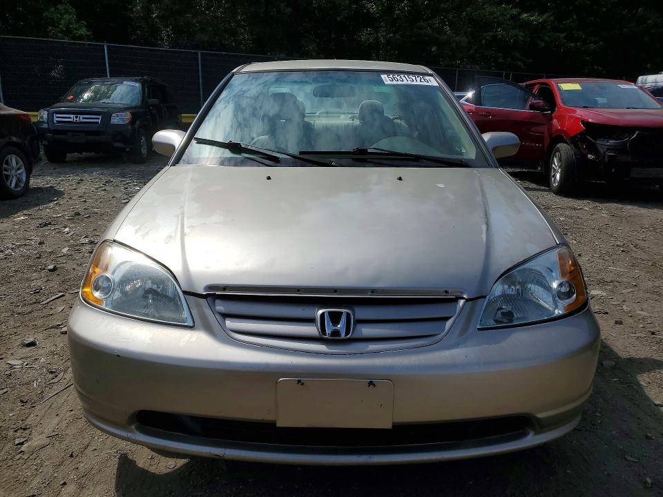 56315726 :رقم المزاد ، 1HGES16692L005069 vin ، 2002 Honda Civic مزاد بيع