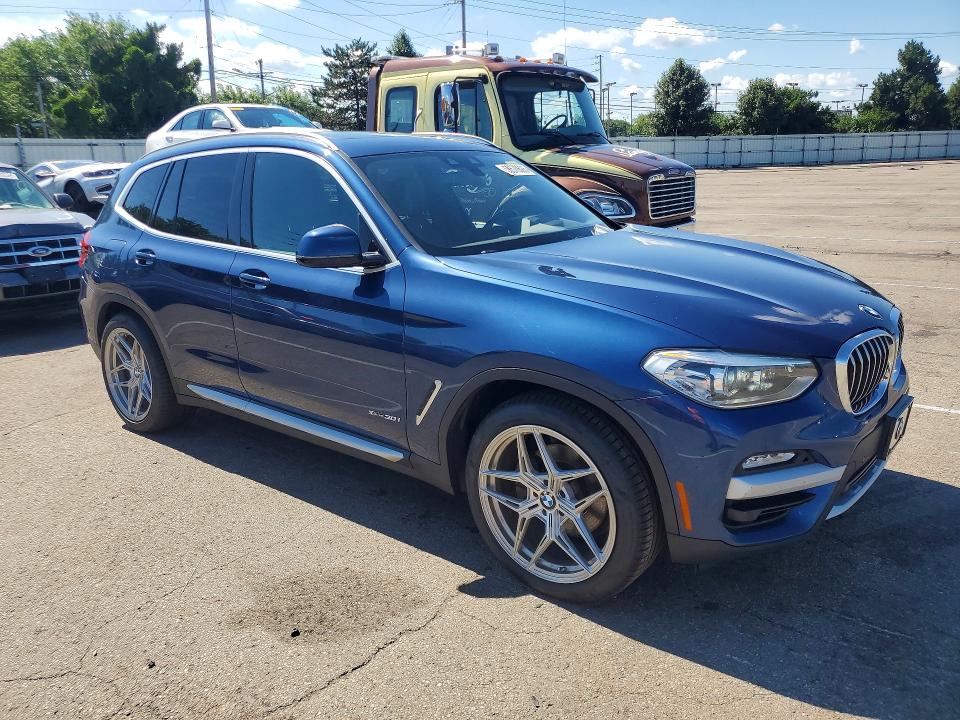 2018 Bmw X3 მანქანა იყიდება აუქციონზე, vin: 5UXTR9C5XJLC69364, აუქციონის ნომერი: 58570626
