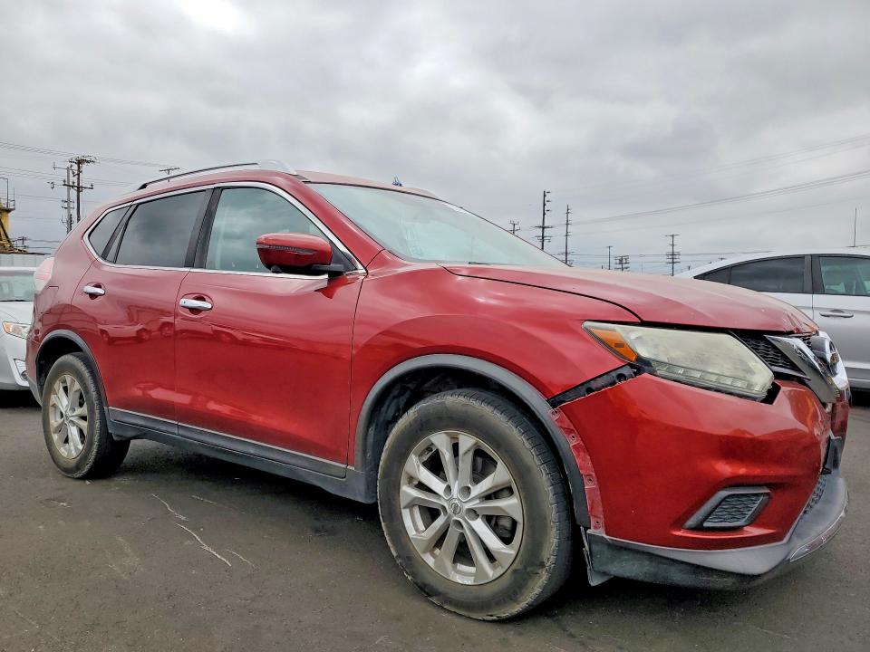 2016 Nissan Rogue მანქანა იყიდება აუქციონზე, vin: KNMAT2MT0GP672895, აუქციონის ნომერი: 58516616