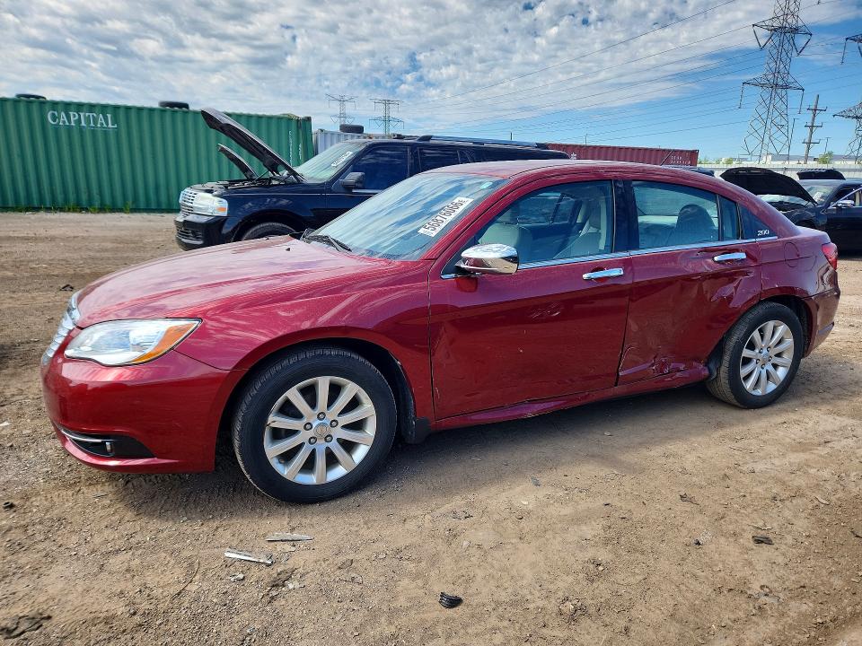 56876066 :رقم المزاد ، 1C3CCBCG5DN504744 vin ، 2013 Chrysler 200 مزاد بيع
