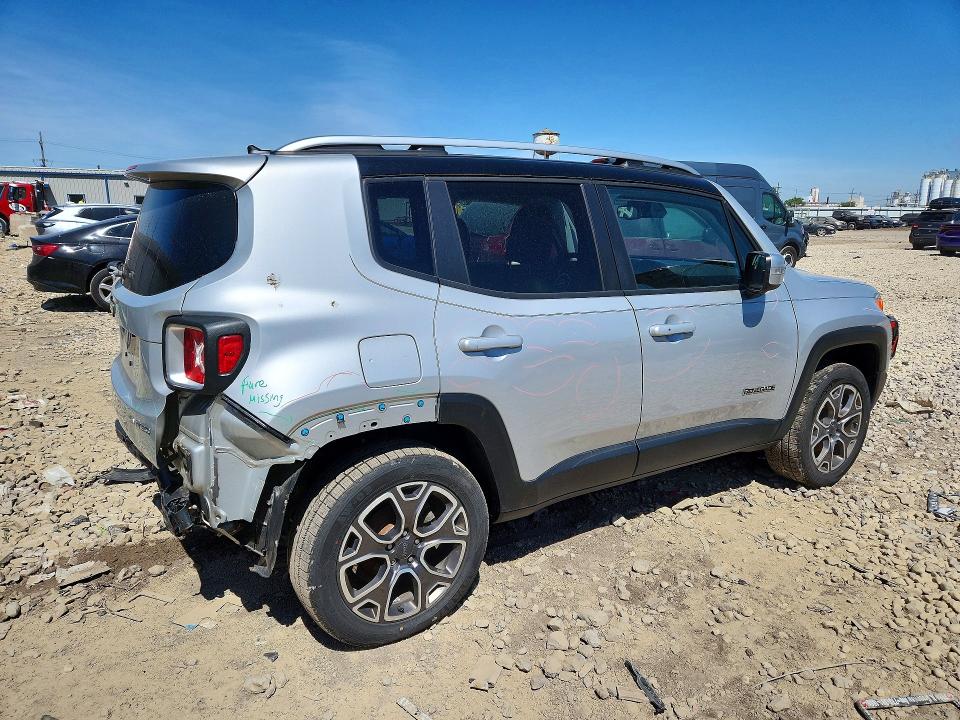 Продажа на аукционе авто 2016 Jeep Renegade, vin: ZACCJBDT2GPD37414, номер лота: 55568426