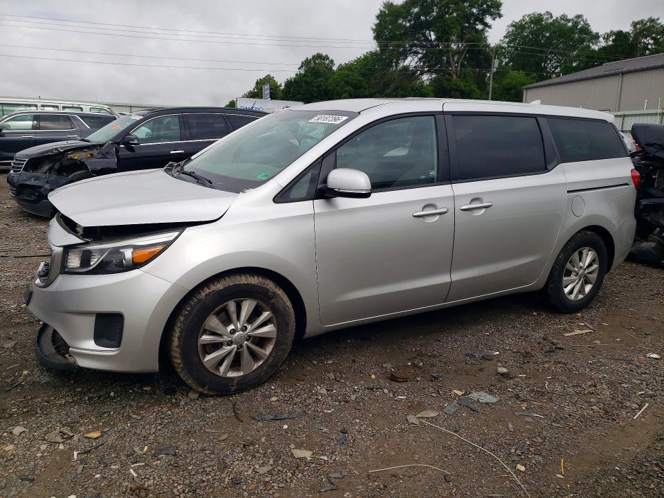58187396 :رقم المزاد ، KNDMB5C10H6306864 vin ، 2017 Kia Sedona مزاد بيع