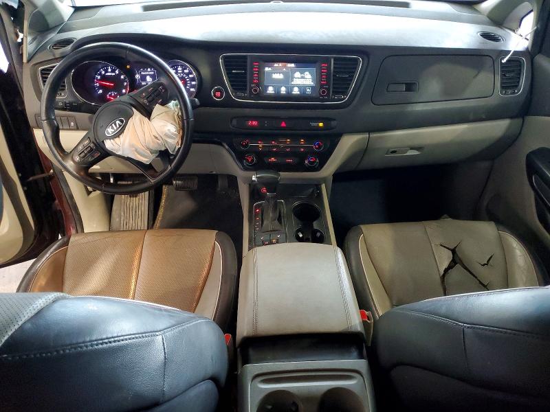 56900756 :رقم المزاد ، KNDMB5C12H6315422 vin ، 2017 Kia Sedona مزاد بيع