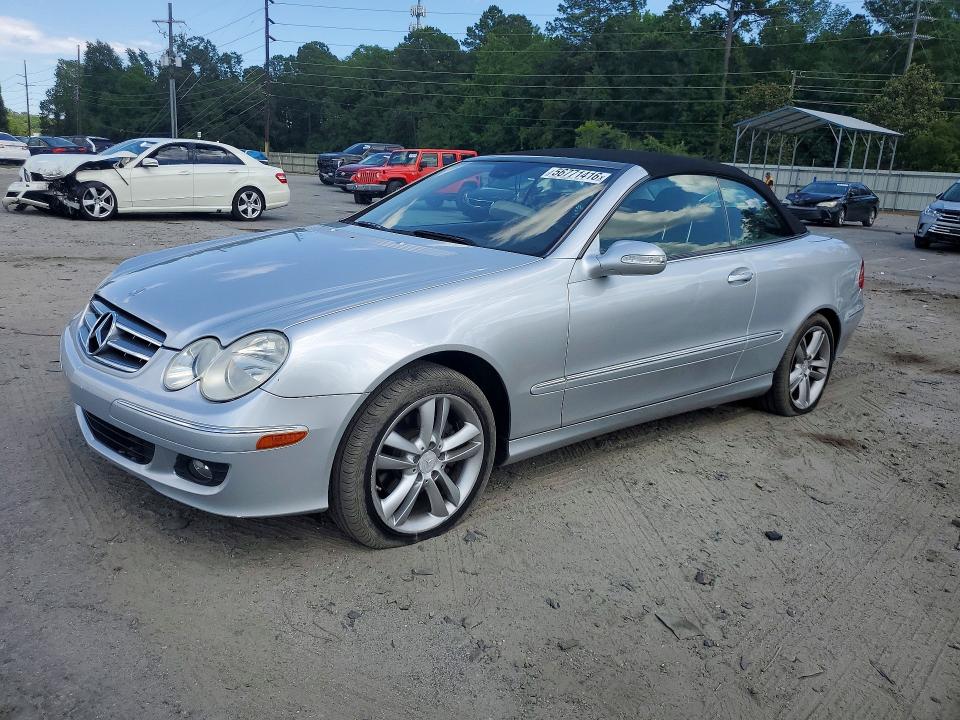 2009 Mercedes-benz Clk მანქანა იყიდება აუქციონზე, vin: WDBTK56F99T109602, აუქციონის ნომერი: 56771416