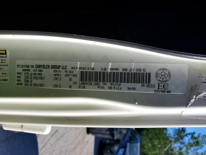 Продажа на аукционе авто 2010 Jeep Wrangler Unlimited, vin: 1J4BA3H15AL120651, номер лота: 55120836