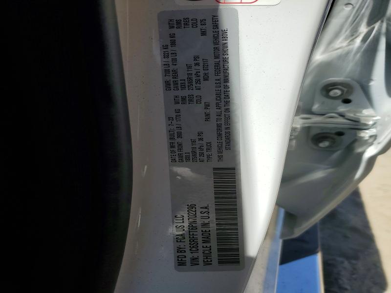2023 Ram 1500 მანქანა იყიდება აუქციონზე, vin: 1C6SRFFT6PN702296, აუქციონის ნომერი: 56705736