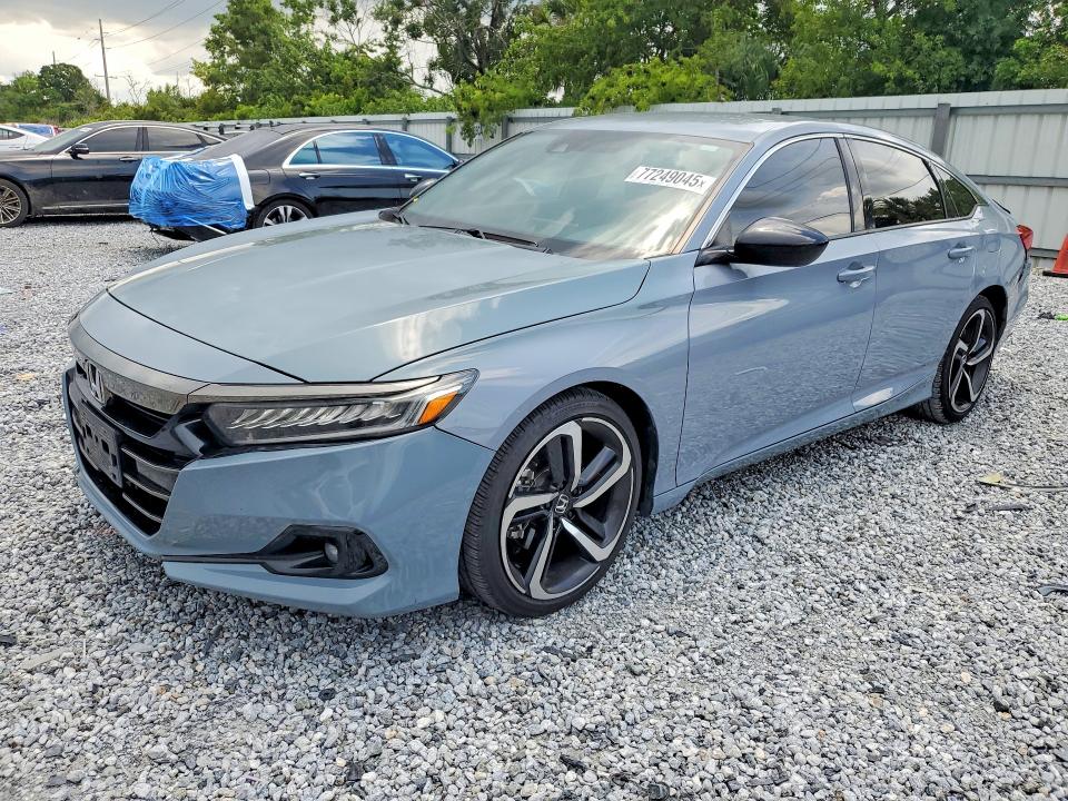Продаж на аукціоні авто 2021 Honda Accord, vin: 1HGCV1F34MA074741, номер лоту: 77249045