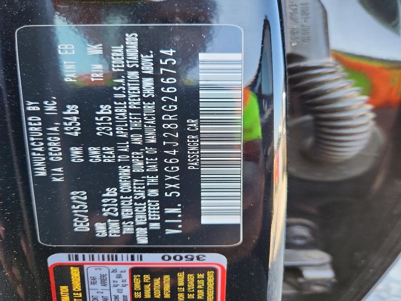 56430796 :رقم المزاد ، 5XXG64J28RG266754 vin ، 2024 Kia K5 مزاد بيع