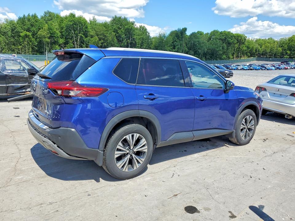 2021 Nissan Rogue მანქანა იყიდება აუქციონზე, vin: JN8AT3BB5MW222536, აუქციონის ნომერი: 56746446