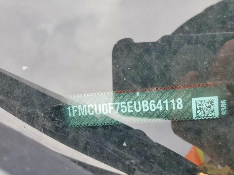Продаж на аукціоні авто 2014 Ford Escape, vin: 1FMCU0F75EUB64118, номер лоту: 58476226