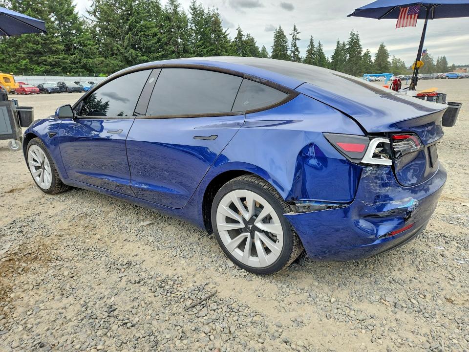 58634656 :رقم المزاد ، 5YJ3E1EA6NF303797 vin ، 2022 Tesla Model 3 مزاد بيع