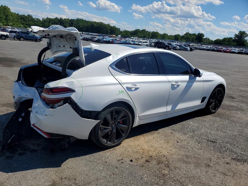 58280036 :رقم المزاد ، KMTG54TE9NU096565 vin ، 2022 Genesis G70 مزاد بيع