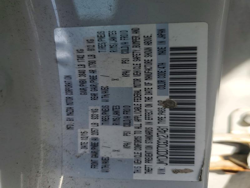 56650786 :رقم المزاد ، JM1DKDD70G0127481 vin ، 2016 Mazda Cx-3 مزاد بيع