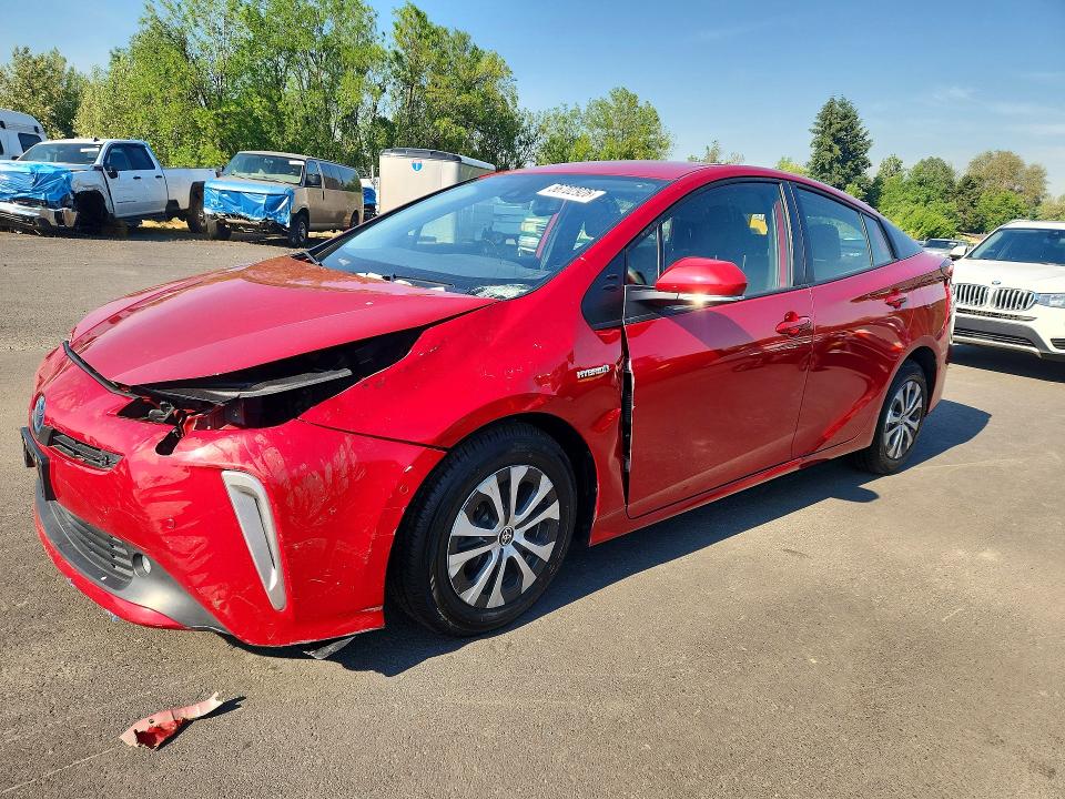 Продаж на аукціоні авто 2022 Toyota Prius, vin: JTDL9MFU1N3038363, номер лоту: 56702926