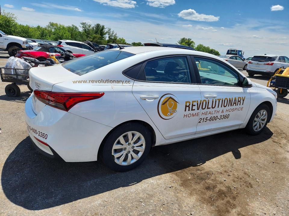 Продаж на аукціоні авто 2019 Hyundai Accent, vin: 3KPC24A30KE071183, номер лоту: 55752406