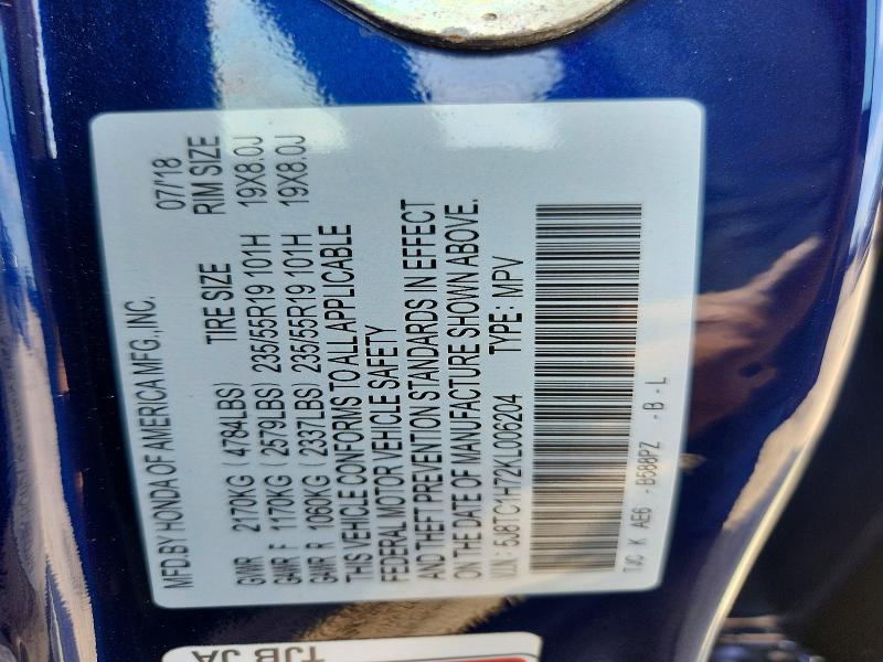 Продажа на аукционе авто 2019 Acura Rdx, vin: 5J8TC1H72KL006204, номер лота: 56052566
