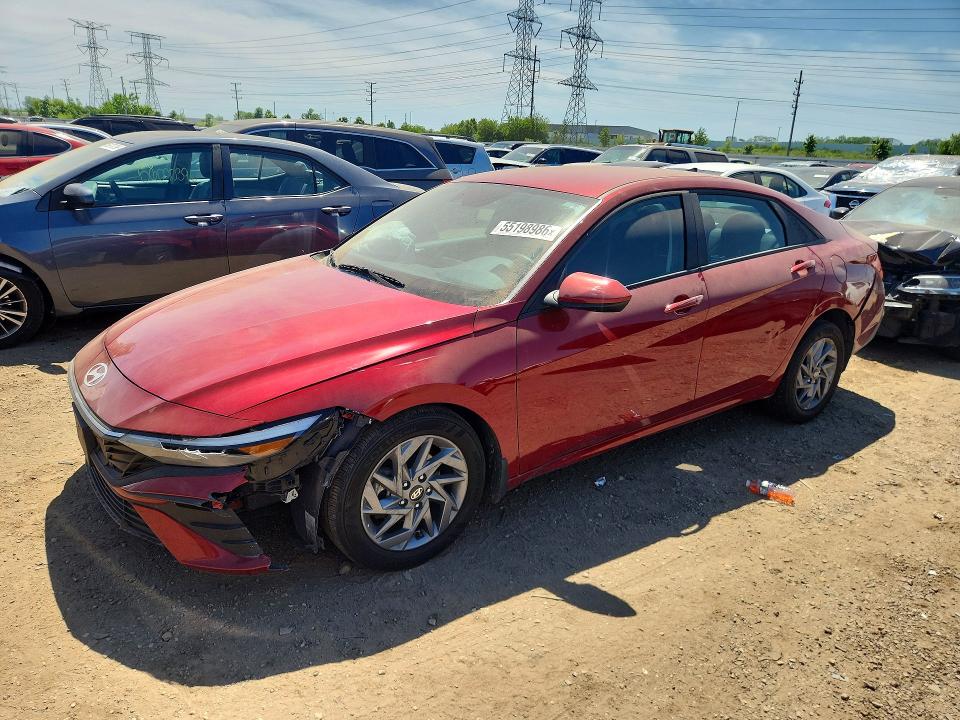 Продажа на аукционе авто 2024 Hyundai Elantra, vin: KMHLM4DG2RU813325, номер лота: 55198986