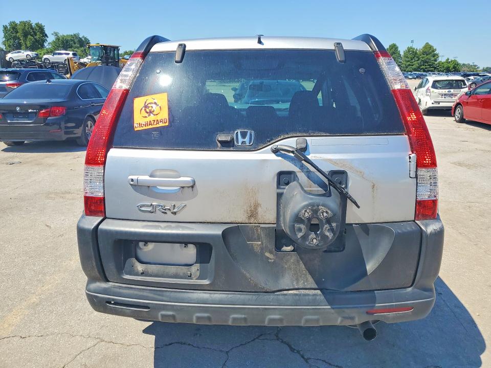 2006 Honda Cr-v მანქანა იყიდება აუქციონზე, vin: JHLRD78866C017460, აუქციონის ნომერი: 58368596