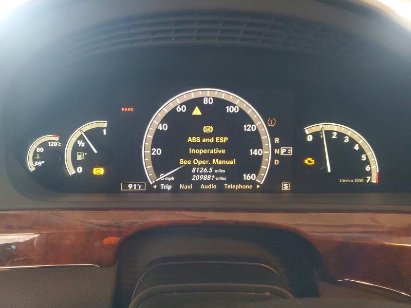 Auction sale of the 2008 Mercedes-benz S, vin: WDDNG86X48A182527, lot number: 55557286