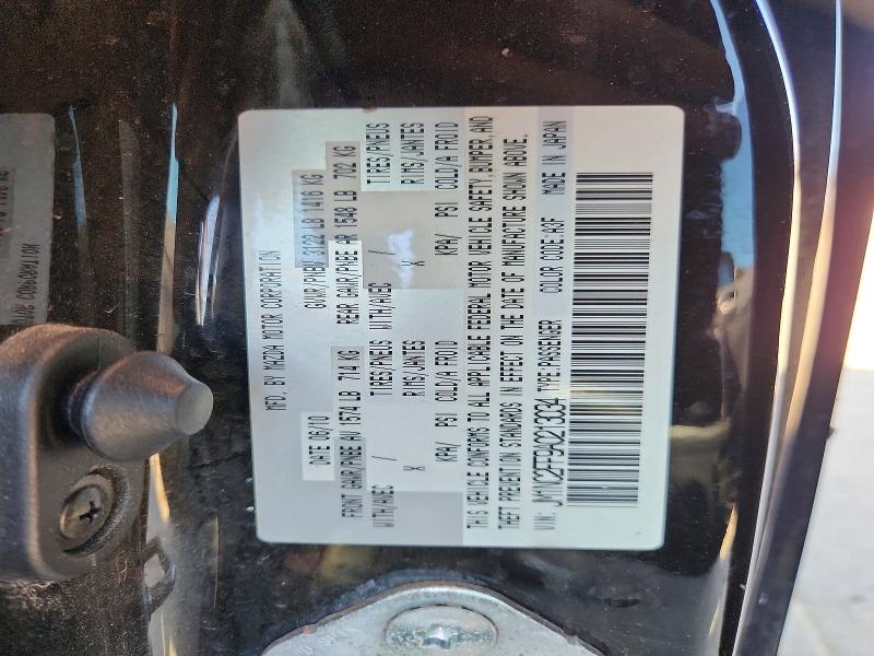 55417416 :رقم المزاد ، JM1NC2FF9A0213034 vin ، 2010 Mazda Mx-5 Miata مزاد بيع