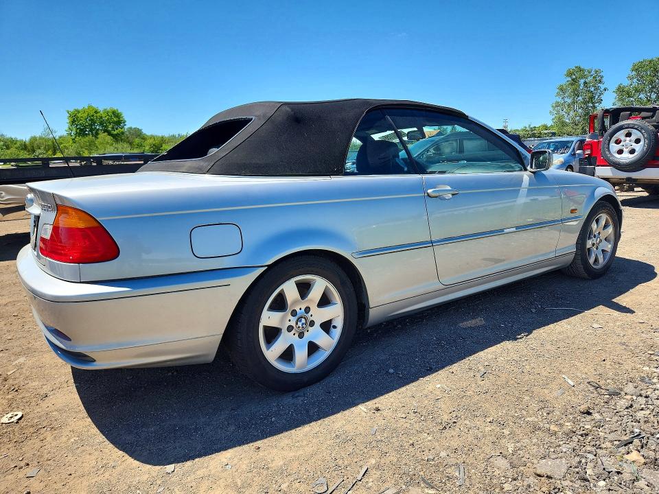 2001 Bmw 325 მანქანა იყიდება აუქციონზე, vin: WBABS33481JY41155, აუქციონის ნომერი: 56707756
