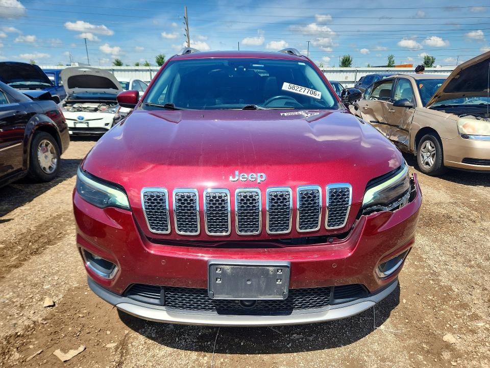 Продаж на аукціоні авто 2019 Jeep Cherokee, vin: 1C4PJLDB3KD343146, номер лоту: 58227706