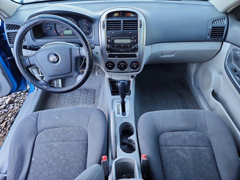 2005 Kia Spectra მანქანა იყიდება აუქციონზე, vin: KNAFE161555118313, აუქციონის ნომერი: 56185226