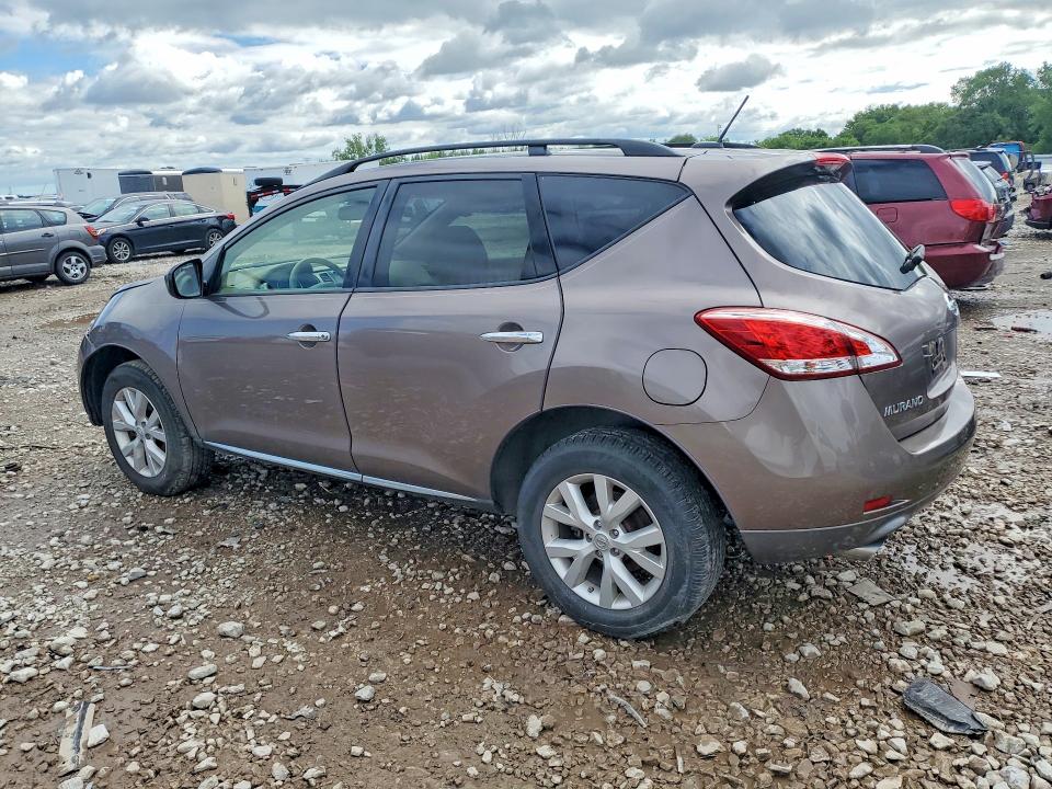 2014 Nissan Murano მანქანა იყიდება აუქციონზე, vin: JN8AZ1MW1EW525673, აუქციონის ნომერი: 57650016