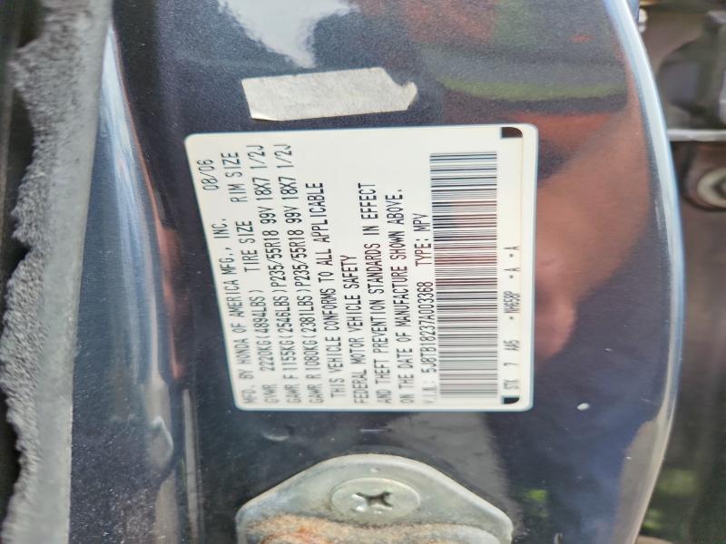 Aukcja sprzedaży 2007 Acura Rdx, vin: 5J8TB18237A003368, numer aukcji: 56114936