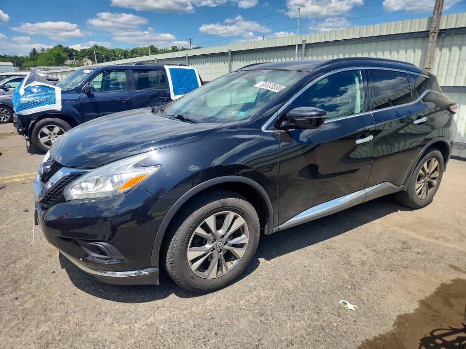Auction sale of the 2017 Nissan Murano, vin: 5N1AZ2MH0HN105766, lot number: 55530036