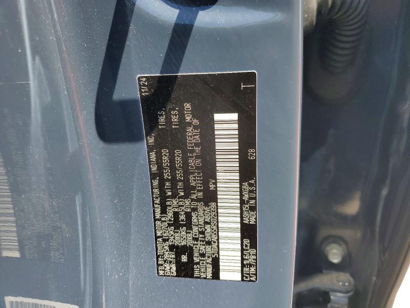 Aukcja sprzedaży 2024 Toyota Grand Highlander Hybrid, vin: 5TDACAB55RS029398, numer aukcji: 55373706